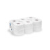 Toaletný papier (FSC Mix) 2vrstvý biely `JUMBO` Ø18cm 100m 445 útržkov [12 ks]