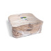 Papierový sáčok s 85mm krížovým dnom kraft 22,5 x 31 cm `2kg` [1000 ks]