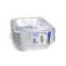 Misa (ALU) Gastro hranatá 326 x 262 x 60 mm 3610ml `1/2` [25 ks]
