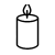 Sviečky rovné