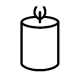 Sviečky valcové