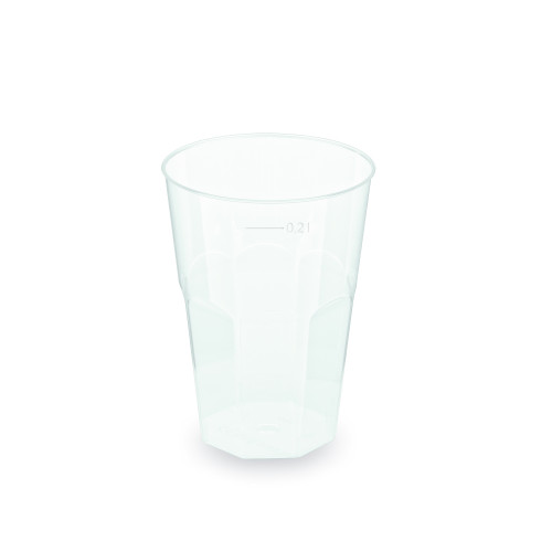 20120 - Pohár vratný (PP) opakovane použiteľný Koktejl Ø70mm 0,2L [25 ks]