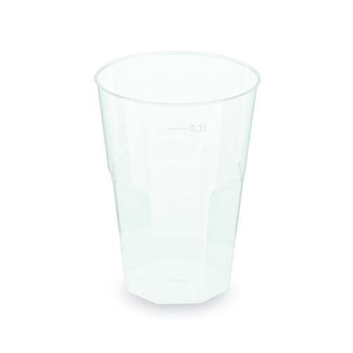 20130 - Pohár vratný (PP) opakovane použiteľný Koktejl Ø80mm 0,3L [30 ks]