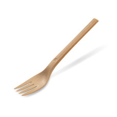 Vidlička (bio-kompozit) prírodná hnedá 17cm [50 ks]
