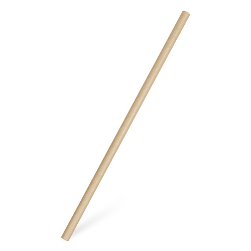 40901 - Slamka papierová kraft `JUMBO` Ø8mm x 25cm [100 ks]
