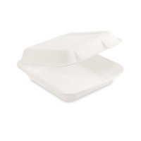 Menu box (cukrová trstina) nedelený 222 x 200 x 67 mm 1100ml [50 ks]