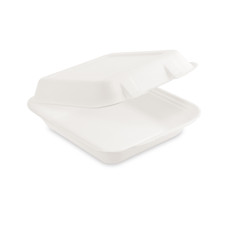 Menu box (cukrová trstina) nedelený 222 x 200 x 67 mm 1100ml [50 ks]