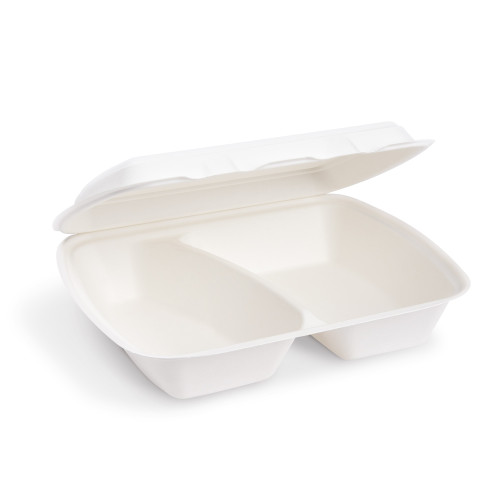 45612 - Menu box (cukrová trstina) 2dielny 241 x 202 x 70 mm 1000ml [50 ks]