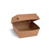 48706 - Burger box (PAP) kraft 115 x 115 x 78 mm [100 ks]