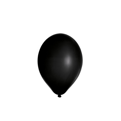 53019 - Nafukovací balónik čierny Ø25cm `M` [100 ks]