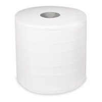 Priemyselná utierka (PAP FSC Mix) 2vrstvá biela Ø27cm 26 cm x 304m [2 ks]