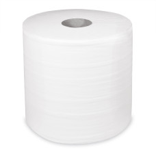Priemyselná utierka (PAP FSC Mix) 2vrstvá biela Ø27cm 26 cm x 304m [2 ks]