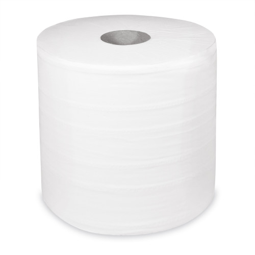 Priemyselná utierka (PAP FSC Mix) 2vrstvá biela Ø27cm 26 cm x 304m [2 ks]