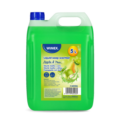 60406 - Tekuté mydlo s vôňou Jablko & Hruška 5L do dávkovača [1 ks]