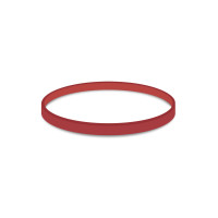 Gumička silná červená 4mm Ø8cm [1 kg]