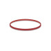 64908 - Gumička slabá červená 1mm Ø8cm [50 g]