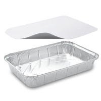 Miska (ALU) hranatá 315 x 211 x 51 mm 2000ml + viečko [10 sád]