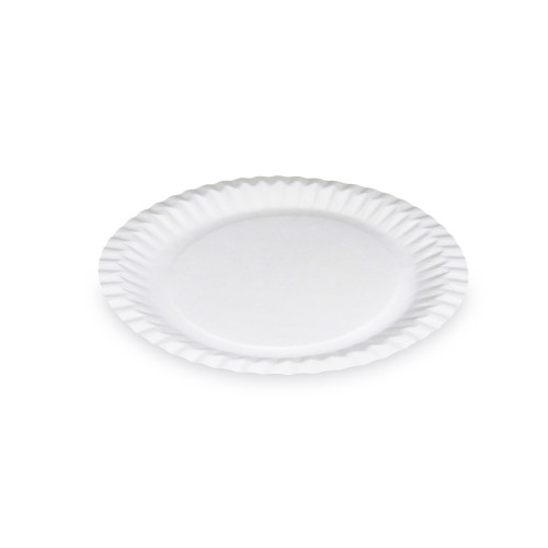 65211 - Papierový tanier (FSC Recycled) biely Ø23cm [15 ks]