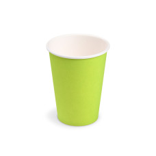 Papierový pohár (FSC Mix) zelený Ø74mm 240ml [10 ks]