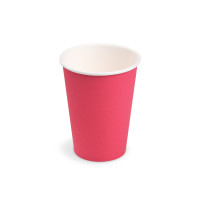 Papierový pohár (FSC Mix) fuchsia Ø74mm 240ml [10 ks]