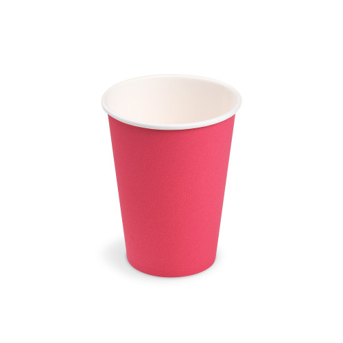 65398 - Papierový pohár (FSC Mix) fuchsia Ø74mm 240ml [10 ks]