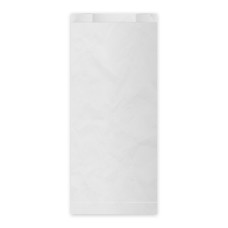 Papierové vrecko (FSC Mix) s bočným skladom biele 15+7 x 35 cm `2,5kg` [100 ks]
