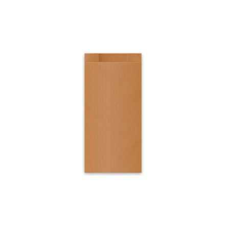 Papierové vrecko s bočným skladom hnedé 10+5 x 22 cm `0,5kg`