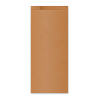 Papierové vrecko (FSC Mix) s bočným skladom hnedé 15+7 x 35 cm `2,5kg` [100 ks]