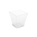 66311 - Fingerfood pohárik (PS) hranatý číry 50 x 50 x 45 mm 60ml [50 ks]