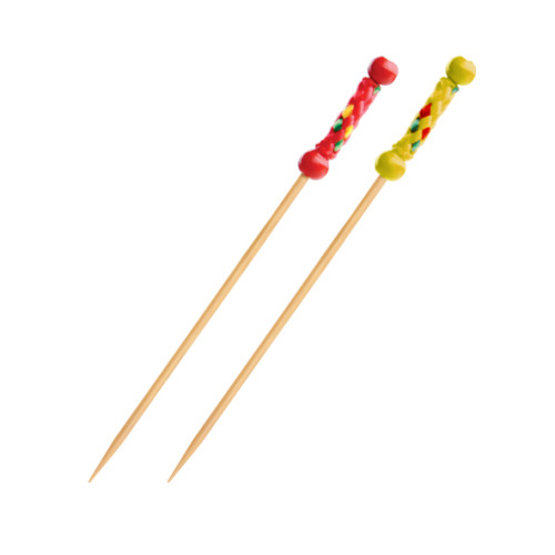 66741 - Fingerfood napichovadlo (bambusové FSC 100%) Šnúrka 12cm [100 ks]