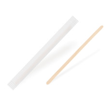 Miešadlo (drevené FSC 100%) 14cm jednotlivo balené [500 ks]