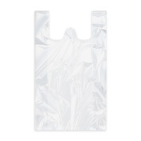 Taška (HDPE) biela 30+18 x 55 cm `10kg` [100 ks]