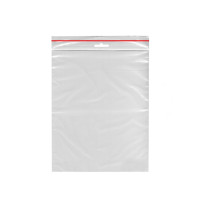 Rýchlouzatváracie vrecko (LDPE) transparentné 20 x 30 cm [1000 ks]