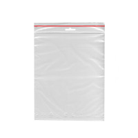 Rýchlouzatváracie vrecko (LDPE) transparentné 23 x 32 cm [1000 ks]