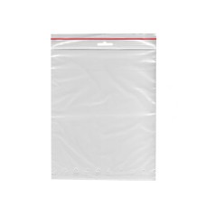 Rýchlouzatváracie vrecko (LDPE) transparentné 23 x 32 cm [1000 ks]