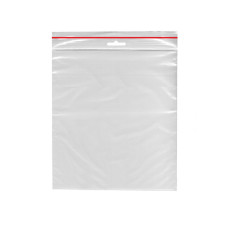 Rýchlouzatváracie vrecko (LDPE) transparentné 25 x 30 cm [1000 ks]