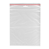 Rýchlouzatváracie vrecko (LDPE) transparentné 35 x 45 cm [1000 ks]