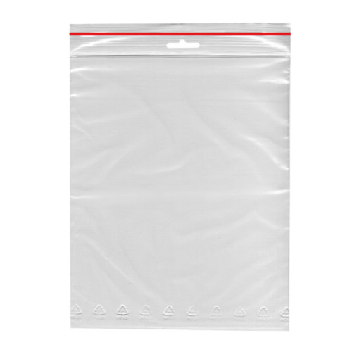 68935 - Rýchlouzatváracie vrecko (LDPE) transparentné 35 x 45 cm [1000 ks]