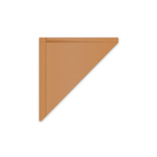 Papierový kornút kraft 17 x 17 cm `100g` viazaný [1000 ks]