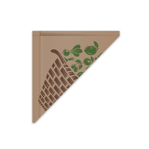 70834 - Papierový kornút hnedý 34 x 34 cm `1000g` viazaný [1000 ks]