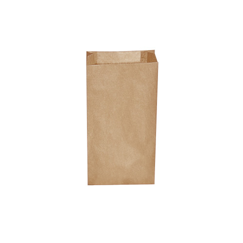 70915 - Papierové vrecko s bočným skladom hnedé 14+7 x 29 cm `1,5kg` [500 ks]