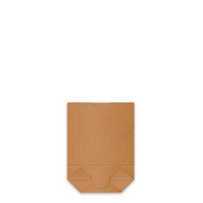 Papierový sáčok s 85mm krížovým dnom kraft 22,5 x 31 cm `2kg` [1000 ks]