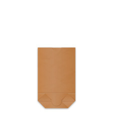 Papierový sáčok s 92mm krížovým dnom kraft 22,5 x 37,5 cm `2,5kg` [1000 ks]