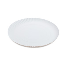 Papierový tanier hlboký biely Ø30cm [50 ks]