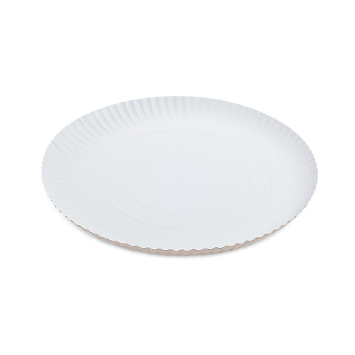 71230 - Papierový tanier hlboký biely Ø30cm [50 ks]