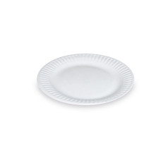Papierový tanier (PAP-Recy) biely Ø15cm [100 ks]