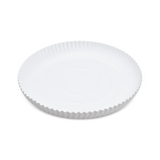 Papierový tanier (PAP-Recy) hlboký biely Ø26cm [50 ks]