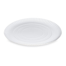 Papierový tanier (PAP-Recy) hlboký biely Ø32cm [50 ks]