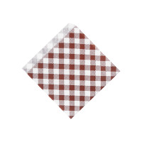 Papierové vrecko Karo 14 x 14 cm na burger/kebap [500 ks]