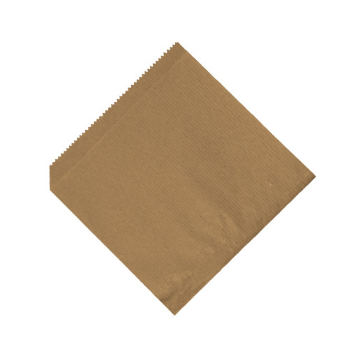 71543 - Papierové vrecko hnedé 16 x 16 cm na burger/kebap [500 ks]